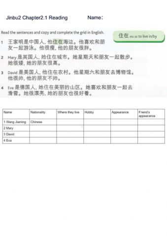 Jinbu 2 Chapter 2.1 Reading