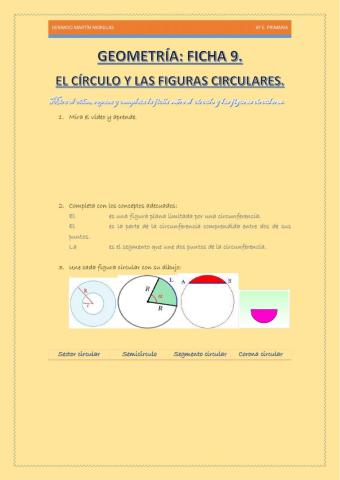 Geometría. Ficha 9.