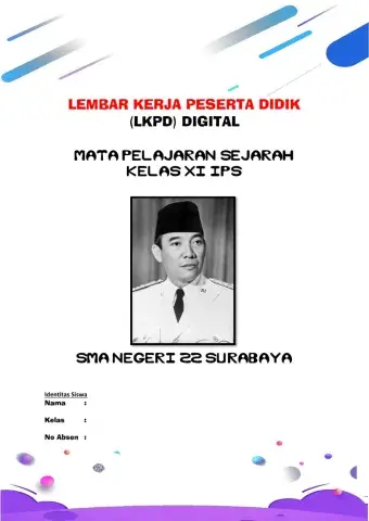 LKPD Digital Mapel Sejarah