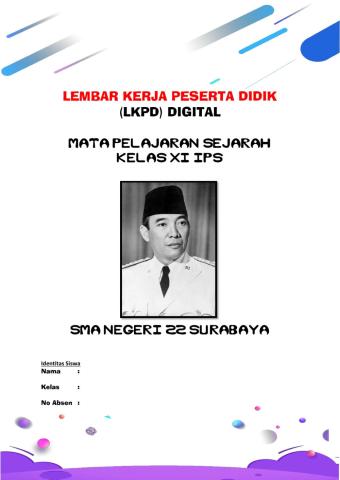 LKPD Digital Mapel Sejarah