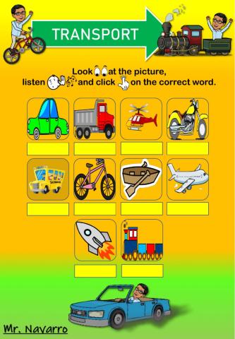 Transport (Look, listen and click)