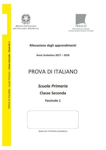 Ivalsi 2017-18 italiano