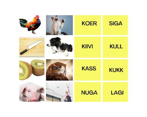 Eelkooli lugemine (k, g)