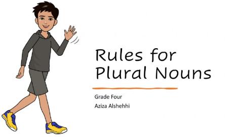 Plural nouns