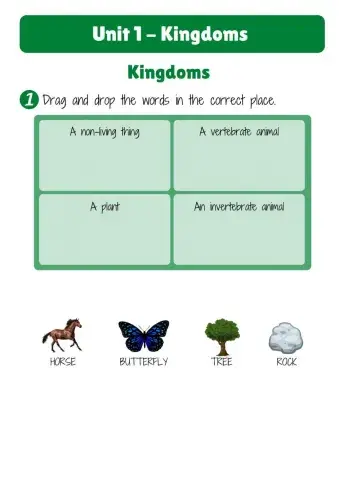Unit1. KINGDOMS
