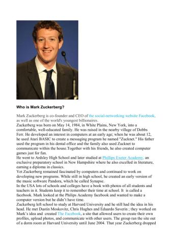 Twinsite: mark zuckerberg