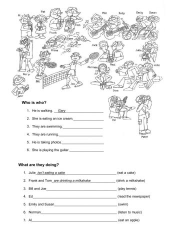 What are they doing?