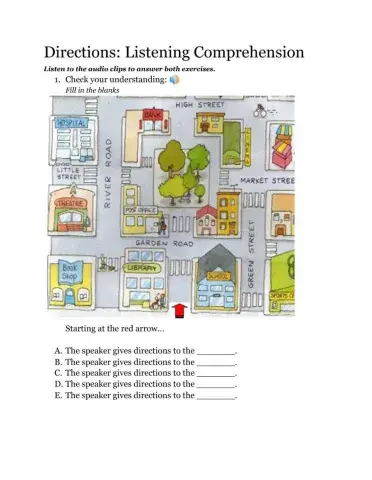 Directions: Listening Exercise