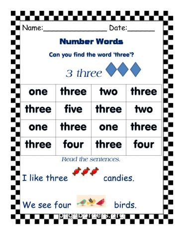 Number Words
