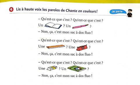 Les affaires scolaires