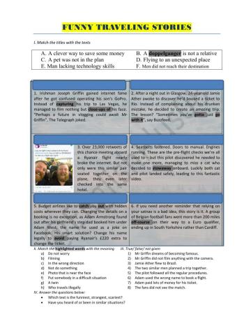 Funny Traveling stories