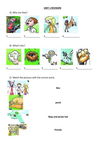 Magic Book 2 - Unit 1 REVISION