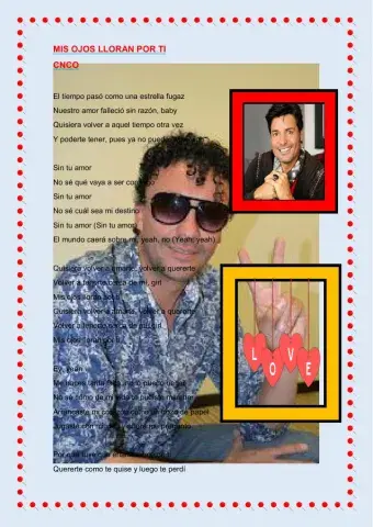 Mis ojos lloran por ti