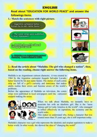 Education for World Peace