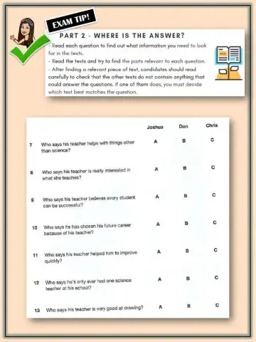 Ket Reading Part 2 (II)