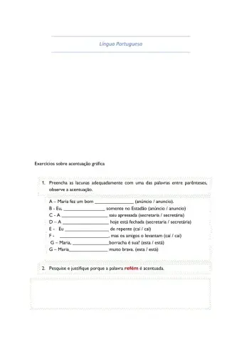 Acentuação gráfica