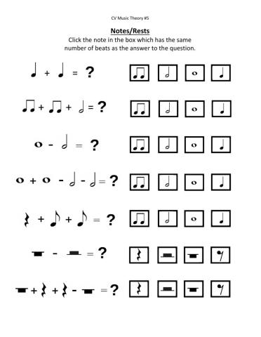 Notes-Rests-Time Signatures