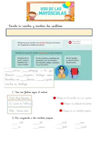 Mayúsculas