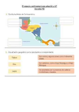 El espacio centroamericano-4G