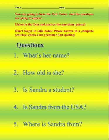 VERB TO BE in Simple Present Tense Questions and Answers