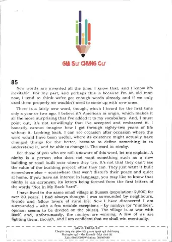 Trắc nghiệm Kỹ năng đọc hiểu Tiếng Anh số 29