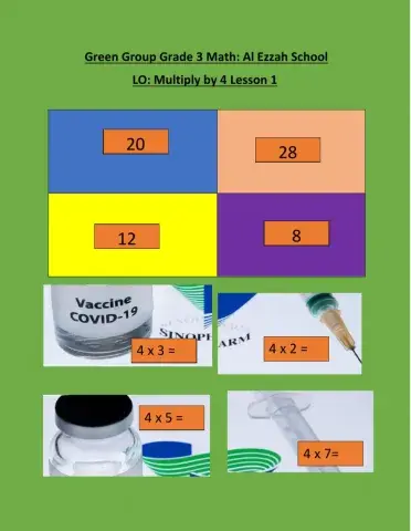 Green group lesson 1