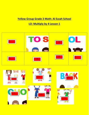 Yellow group Lesson 1