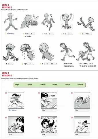 Qu'est-ce qu'il fait ? - Qu'est-ce qu'elle fait ?