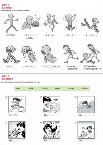 Qu'est-ce qu'il fait ? - Qu'est-ce qu'elle fait ?