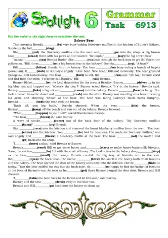 Spotlight 6 Task 6913