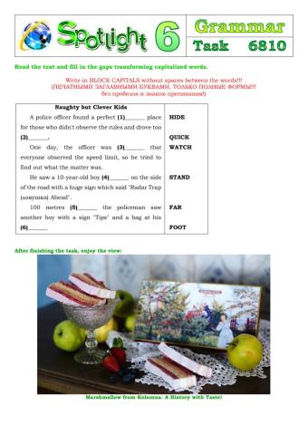 Spotlight 6 Task 6810