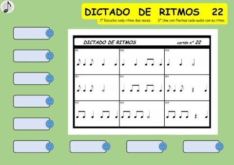 DICTADO DE RITMOS 22
