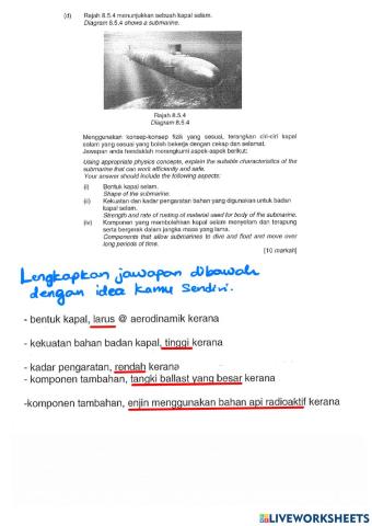 Kapal selam prinsip archimedes