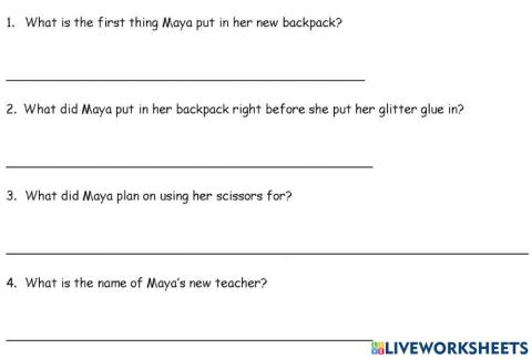 Listening Comprehension