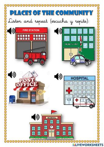 Places of the community