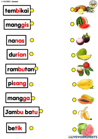 Buah-buahan tempatan
