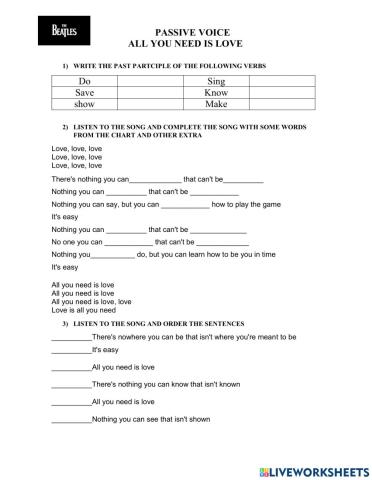 Passive Voice-The Beatles