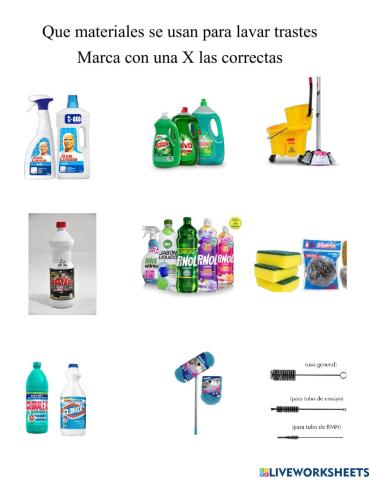 Articulos de Limpieza