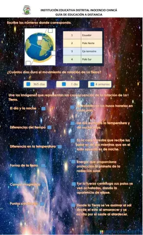 La rotación de La Tierra