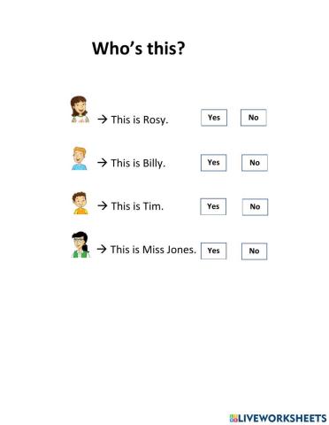 Family and friends 1 unit starters