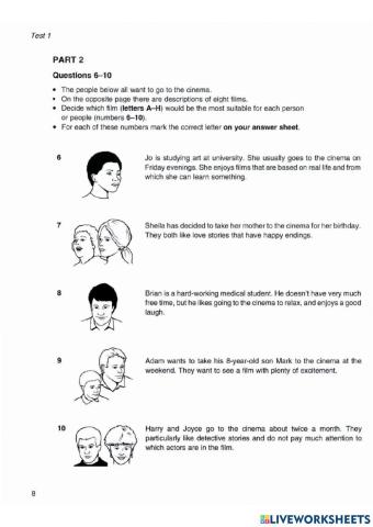 Pet reading part 2 - PET 2