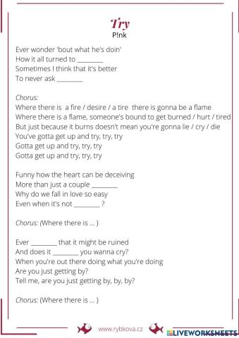 Listening - Pink Try