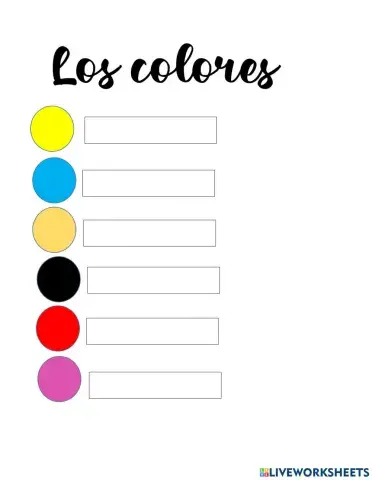 Los colores