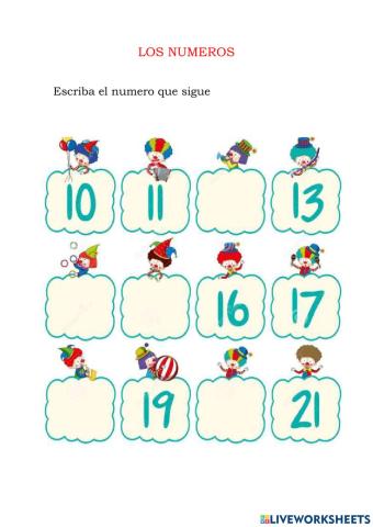 Los numeros