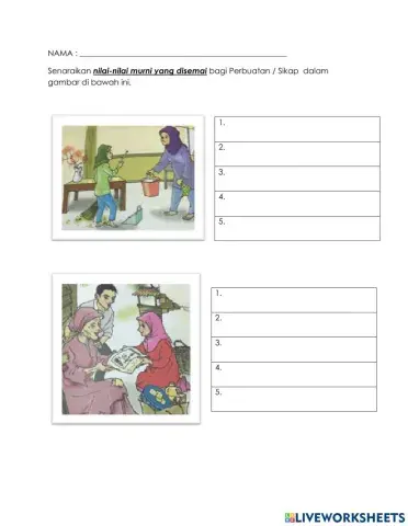 Nilai murni & padanan ayat