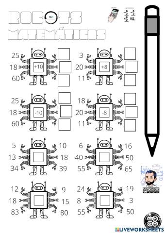 Robots matemáticos