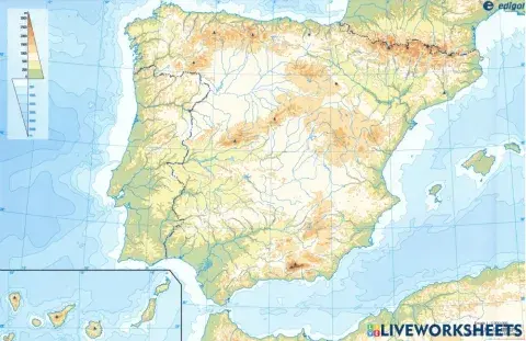 Relleu d'Espanya (2n batx.)