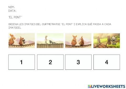 EL PONT (resolució conflictes 1r)