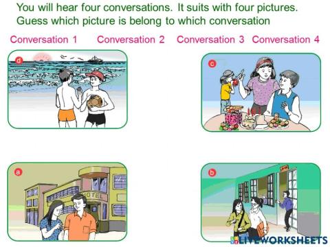 English 10. Unit 02. Lesson. Listening. Task 1