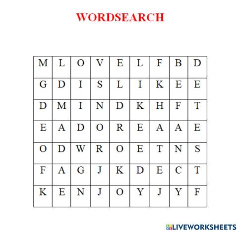 Wordsearch
